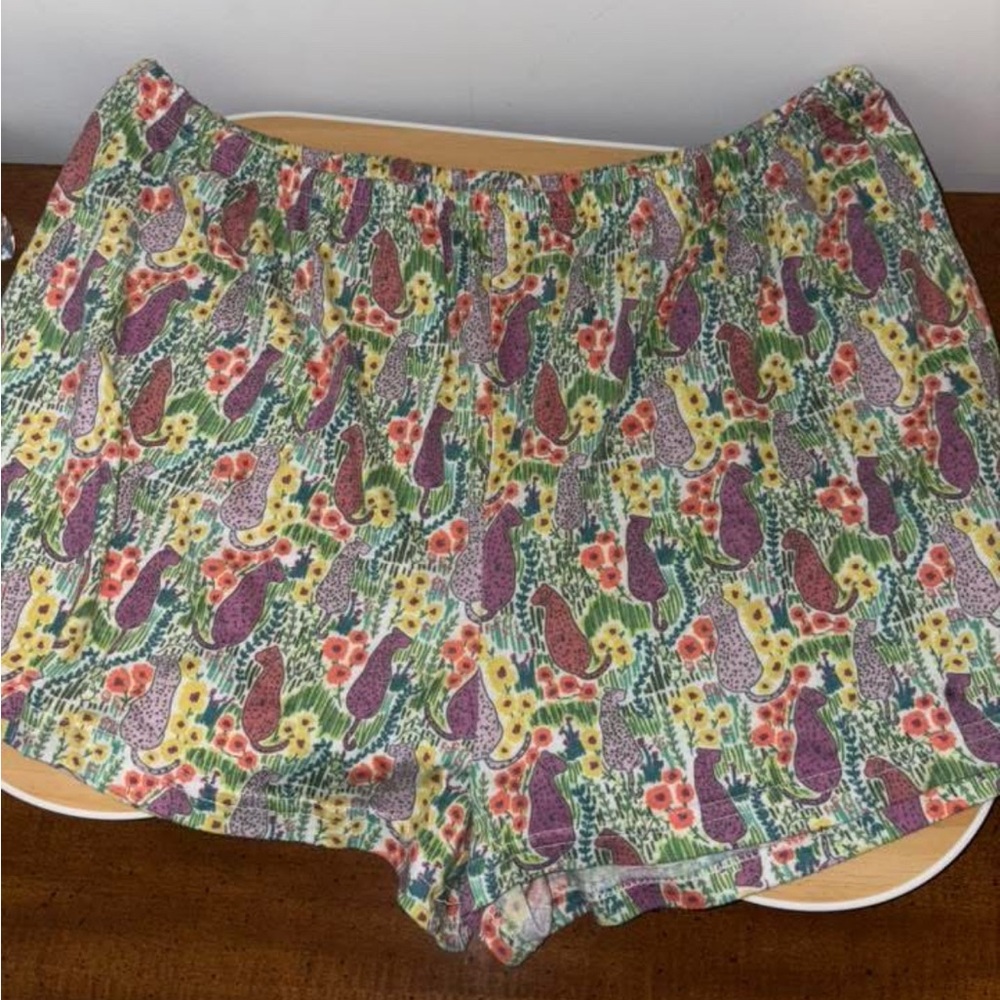 Jane Marie Leopard Pajamas shorts
